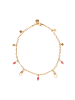 gaya Women Anklet in Rose Gold Pink