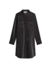 Marc O'Polo Samt-Hemdblusenkleid regular in Broken Graphite