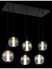 Globo lighting Hängeleuchte "LACY" in black