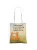 Mr. & Mrs. Panda Shopper Füchse Liebe Design mit Spruch in Weiß