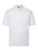 Men Plus Poloshirt in schneeweiß
