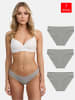 Tazzio 3er-Set: Slip in Anthrazit