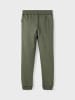 name it 2-er Set Basic Jogginghose Sweatpants Gefüttert NKMSWEAT in Olive