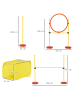 Pawhut Hunde Agility Set Gelb ABS+PE+Polyester