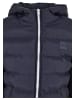 Urban Classics Winter Jacket in navy/white/navy