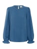 Kaffe Langarm-Bluse KAnita Regular fit in Ensign Blue