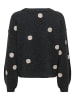 ONLY Strickpullover in Dark Grey Melange