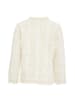 faina Women Cardigan in Wollweiss