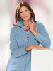 Sieh an! Fleece-Jacke in bleu