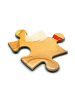 Mr. & Mrs. Panda Puzzle Hund Glück Design ohne Spruch in Weiß