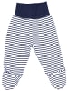 TupTam Baby Mädchen Strampelhose mit Fuß 3er Pack in beige/blau