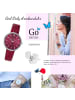 Girl Only Armbanduhr-Analog rot, bordo mittel (ca. 34mm) Girl Only Mademoiselle