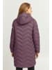 Fransa FRBapadding regular fit in Black Plum