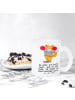 Mr. & Mrs. Panda Glas Fuchs Cheerleader mit Spruch in Transparent