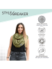 styleBREAKER Loop Schal in Hellbraun-Braun