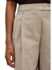 Marc O'Polo Bundfaltenhose relaxed in Stone Taupe Melange