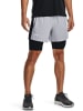 Under Armour Short "Launch" in Grau