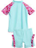 Playshoes Kinder Bade Set "UV-Schutz Bade-Set Flamingo" in Türkis