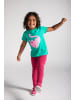 MOKIDA Leggings mit langem Hosenbein in rosa