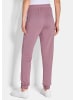 GOLDNER Bequeme Viskose-Schlupfhose, Doppelpack in altrosé / grau
