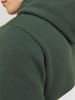 Jack & Jones Kapuzenpullover mit Print Design Sweater Hoodie JJEREID in Grün