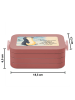Mr. & Mrs. Panda Vesperdose Pinguin mHerzieren Design mit Spruch in Rot Pastell