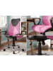 FineBuy Bürostuhl in Rosa / Stoff / 60x60x101