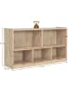 COSTWAY Spielzeugschrank in Beige