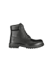 Lumberjack Schwarz Leder Herren Sneaker