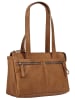 Sansibar Handtasche echt Leder in cognac