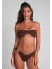 Moda Minx Bikinioberteil Scrunch in Coffee
