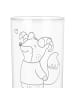 Mr. & Mrs. Panda Glas Widder Astologie mit Spruch in Transparent