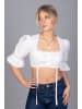 Edelnice Dirndlbluse in weiß