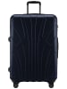 suitline Großer Reisekoffer erweiterbar XL Koffer 4 Rollen TSA 110 L in Dunkelblau