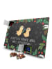 Mr. & Mrs. Panda Tee Adventskalender Mops Verliebt mit Spruch in Kreidetafel