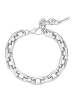 Yokoamii Gliederarmband aus Metall-Legierung in silber
