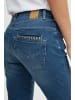 PULZ Jeans Skinny-fit-Jeans in blau