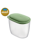 koziol CONNECT OVAL STORAGE M * - Vorratsdose 1,4l in nature leaf green