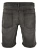 Urban Classics Jeans Shorts in real black washed