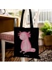 Mr. & Mrs. Panda Schultasche Axolotl Niedlich ohne Spruch in Schwarz