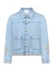 CARTOON Jeansjacke mit Stickerei in Light Blue Denim