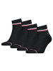 Tommy Hilfiger Socken 4er Pack in Schwarz