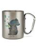 Mr. & Mrs. Panda Teetasse Elefant Seifenblasen ohne Spruch in Silber