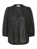 Kaffe Langarm-Bluse KAluise Regular fit in Black Deep
