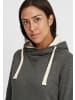Oxmo Kapuzensweatshirt OXJenny in Grau