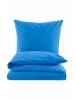 Hessnatur Perkal Bettwäsche-Set in kornblume