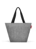 Reisenthel Shopper Tasche M 51 cm in twist silver