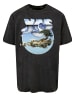 F4NT4STIC Oversize T-Shirt YES Chrome Island in schwarz