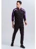 erima Liga 2.0 Trainingsjacke mit Kapuze in schwarz/violet/weiss