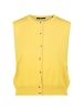 Zero  Feinstrickweste mit Knopfleiste in Oil Yellow